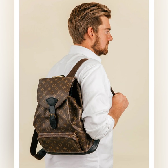 LV Vintage 100% Authentic Louis Vuitton Monogram Canvas Rucksack - Picture 16 of 16